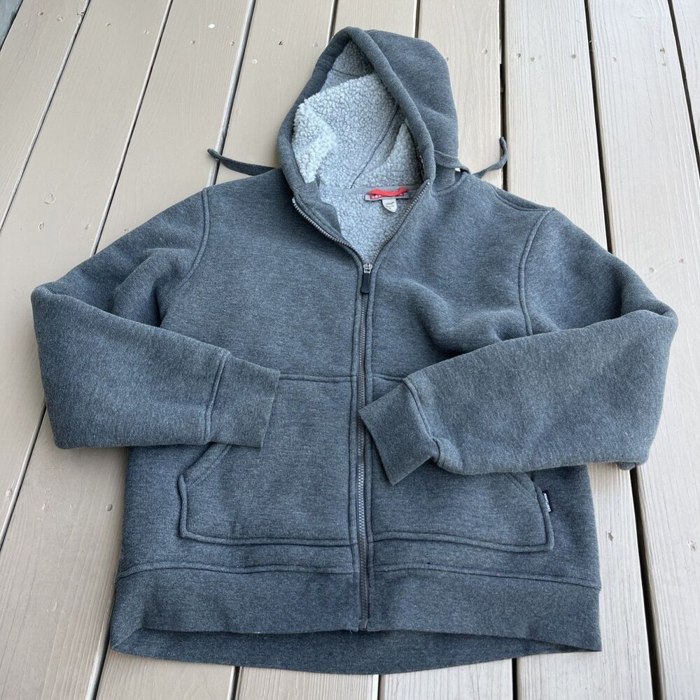 CRAFTSMAN Men's Sherpa Lined Full Zip Thermal Insulated Hoodie Size Medium